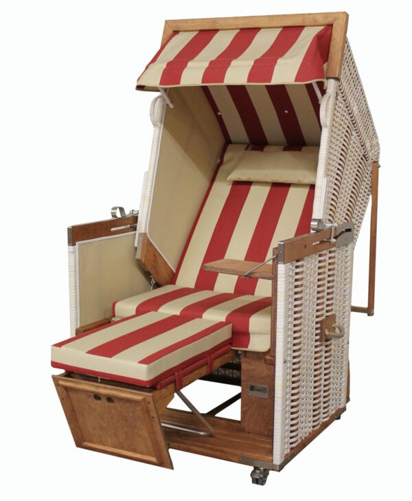 Strandkorb Red Stripes