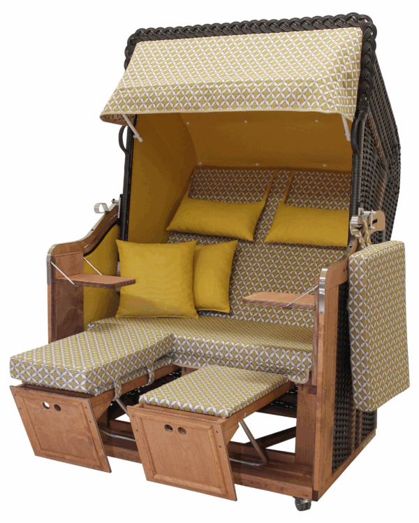Strandkorb Ostsee Zweisitzer Oliver Yellow kaufen